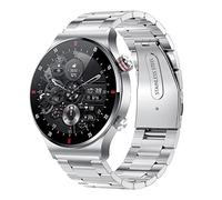 ohfruit HW20 Montre intelligente multifonctionnelle, étanche IP67, montre numérique de sport, 3,2 cm, écran tactile complet, coloré, moniteur d'activité physique argenté