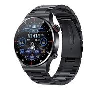 ohfruit HW20 Montre intelligente multifonctionnelle, étanche IP67, montre numérique de sport, 3,2 cm, écran tactile complet, affichage coloré, noir