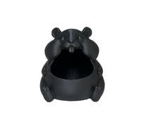 ohfruit Joli pot de rangement pour hamster, organiseur de bureau en PLA avec finition lisse, grande ouverture pour un accès facile, pour bonbons, collations et petits trésors, pour salon et entrée