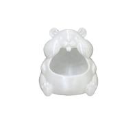 ohfruit Joli pot de rangement pour hamster, organiseur de bureau en PLA avec finition lisse, grande ouverture pour un accès facile, pour bonbons, collations et petits trésors, pour salon et entrée