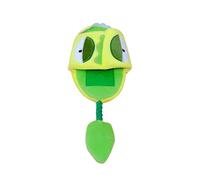 ohfruit Jouet en peluche pour chien, en forme de pantoufle de crocodile avec couineur et cachette de friandises, corde en coton pour tir à la corde, pour faire ses dents et brûler l'énergie B
