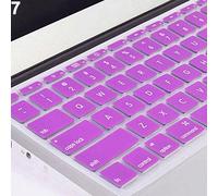 ohfruit Sourcingmap Coque de protection en silicone pour clavier d'ordinateur portable Macbook Violet