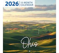 Ohio 2026 Calendar: Small Towns, Countryside Charm, and City Skylines