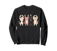 Ohio Cats Cute Pet Lover Playful Feline Graphic Sweatshirt