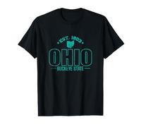 Ohio Est. 1803 Buckeye State USA Amérique T-Shirt Graphique avec Valeur