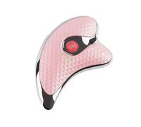 Ohio Eur Facial Électrique À Micro-Courant Gua Sha,Vibration Métropolitaine,Grattage Du Visage,Raffermissement Du Double Ruisseau,Lifting De La Peau - Type Pink