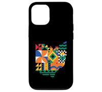 Ohio Modern Patchwork Quilt Coque pour iPhone 12/12 Pro