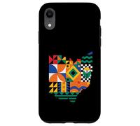 Ohio Modern Patchwork Quilt Coque pour iPhone XR