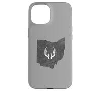 Ohio Oh Deer Hunting Shed Antlers Design Coque pour iPhone 15
