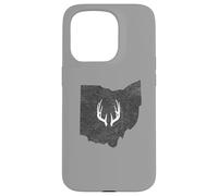 Ohio Oh Deer Hunting Shed Antlers Design Coque pour iPhone 15 Pro
