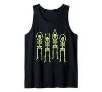Ohio Skeleton Halloween Retro Vintage Aesthetic Graphic Débardeur