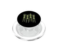 Ohio Skeleton Halloween Retro Vintage Aesthetic Graphic PopSockets PopGrip pour MagSafe