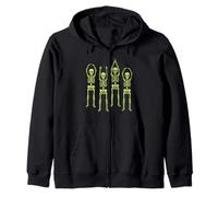 Ohio Skeleton Halloween Retro Vintage Aesthetic Graphic Sweat à Capuche