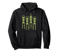 Ohio Skeleton Halloween Retro Vintage Aesthetic Graphic Sweat à Capuche