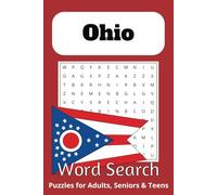 Ohio Word Search Puzzle Book: Word searches with Easy to Read Print about Ohio, The Buckeye State, The Heart of it All and more | 6x9 inches, 110 ... … Gift for Vacations, Holidays and Free Times