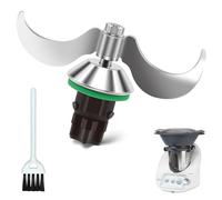 OHIYO Couteau à Pâte pour Thermomix TM7 TM6 TM5, Accessoire de Remplacement pour Couteau Mélangeur en acier Inoxydable, pas de Résidus de Pâte, Facile à Nettoyer, Compatible avec Vorwerk Thermomix