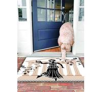 OHJEAJDS Tapis 40x60 cm,Super Absorbant Sèche Rapide,Tapis de Bain pour Portes de Salle de Bain,Salon,Fête de toge, Femme Grecque avec bâtiment d'amphore et Branches d'olivier,Lavable Tapis de Bain