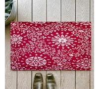 OHJEAJDS Tapis 60x100cm,Super Absorbant Sèche Rapide,Tapis de Bain pour Portes de Salle de Bain,Salon,Motif de Fleur Abstrait avec arrière-Plan,