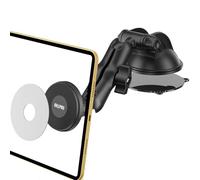 OHLPRO Magnétique Support Tablette Voiture Rotatif à 360° pour Pare-Brise et Tableau de Bord Ventouse à Vide Porte Tablette Voiture Compatible avec iPad et Tablettes Samsung Galaxy de 4-13"