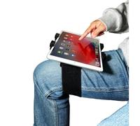 OHLPRO Planche De Genou pour iPad Et Tablettes 7"-11" - Sangle Élastique Large Améliorée pour Un Maintien Sécurisé, Angles De Vue Réglables, Matériau Plastique Premium