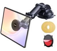 OHLPRO Support Tablette Magnétique Voiture, Ventouse Puissante pour Tableau de Bord & Pare-Brise, Bras Extensible, Rotation 360°, Compatible iPad, Samsung, Android, iPhone et Tablettes 4"-13"