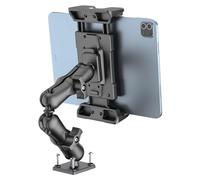 OHLPRO Support Tablette Voiture, Accroche iPad Voiture Tableau de Bord avec 5" - 13" iPad Air Pro Mini Galaxy Tab S9 Kindle Fire Switch, Idéal pour de Bord ou de Camion ou de Bureau Réglage à 360°