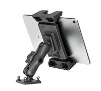 OHLPRO Support Tablette Voiture Compatible avec 5" - 13" iPad Air Pro Mini Galaxy Tab S9 Kindle Fire Switch, Idéal pour de Bord ou de Camion ou de Bureau Réglage à 360°