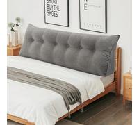 OHMG 180CM Coussin de Lecture pour Lit,Coussin Dossier Canapé, Coussin Compensé Triangulaire,Coussin Lombaire en Coin,Support De Positionnement,Doux et Confortable,Coussins de Dossier pour lit