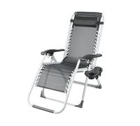 OHMG Chaises De Patio Inclinables Chaises Longues Zéro Gravité des Chaises Longues Jardin en Plein Air Chaise À Bascule Deck pour Plage Camping Soutient 200 kg