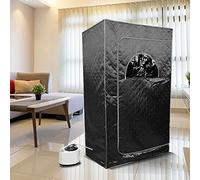 OHMG Sauna,Sauna Portable Corps Complet,3L Sauna à Vapeur,Detox,Perdre du Poids Tente Sauna Mobile, Spa Sauna Maison,Tente de Sauna Pliable Cabine,avec 1000W Vapozone