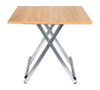 OHMG Table de Jardin Pliante carrée Perla,Table Haute Pliante Cocktail/Bistro/Mange-Debout/Bar,Table Pliable,Meuble de terrasse de Jardin 'extérieur (60 * 60 * 52cm-1P)