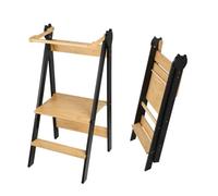 OHMG Tour d'apprentissage et d'Eveil en Bois Montessori, Table Tabouret observation Pliable