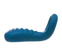 OhMiBod Bluemotion Nex 3 - anneau pénien vibrant intelligent (bleu)