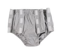 OhMill Culottes Soins Patients Culotte de Fracture Facile à Porter Auto-Adhésive des Deux Côtés Ouverture Latérale sous-vêtements d'allaitement Incontinence Fractures Chirurgie de Rééducation