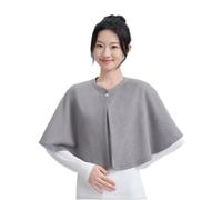 OhMill Femmes Épaulière Châle Cape Printemps Automne Thermique Wrap Poncho Couverture pour Tous