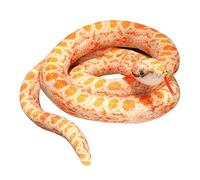 OhMill Réaliste Serpent Jouet Python Haute Simulation Fake Serpent en Peluche Jouet Python Modèle Serpent Jouet Farce Décoration Accessoires pour Cadeau d'halloween Carnaval 200 cm