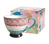 OhMill Tasses à Café Mug en Céramique Tasse à Thé 500ml avec Peinture à l'Huile Tasses à Cappuccino Mug Cadeau Grandes Tasses pour Lait Cacao Petit-Déjeuner