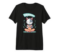 Ohmmm Yoga Chat I Méditation Détente | Chatons T-Shirt Haut de Gamme