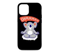 Ohmmm Yoga Koala Tea I Méditation Relaxation Coque pour iPhone 12/12 Pro