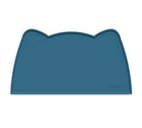 OHMO Petit Tapis Gamelle Chien et Chat, (52 * 30cm, Teal), Tapis de Plateau Gamelle de Nourriture Antidérapant pour Chat et Chien