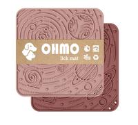 OHMO Tapis de Léchage Chien, Tapis de lechage pour Chiot Chat Grande, 2 Paires Inspiré par Ciel étoilé, pour soulager l'anxiété de l'animal, Silicone de qualité Alimentaire