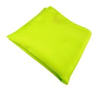ohne Markenname TigerTie pochette en vert néon vert fluorescent unicolor - tissu Polyester