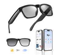 OHO AI Smart Glasses Photochromic Z87.1 Lunettes de soleil Bluetooth à | Traduction en 165 langues, ChatGPT AI, 10 heures de lecture, commande vocale, appels mains libres et musique