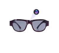 OHO Lunettes de soleil vidéo 32 Go Ultra HD pour sports de plein air avec caméra intégrée 16 MP et lentille de sécurité polarisée UV400