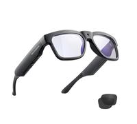 OhO Lunettes Intelligentes Caméra 64G Lunettes Bluetooth avec Haut-Parleur à Oreille Ouverte Casque Intérieur Extérieur Protection UV pour Hommes et Femmes