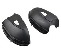 Ohocean Clignotant latéral Pour VW Pour Passat B7 CC Pour Scirocco MK3 Pour Jetta MK6 EOS Pour Beetle R Ensemble Voyant Lumineux LED Clignotant Rétroviseur Latéral(Smoked Lenses)