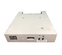 ohodhmnu Lecteur de disquette externe USB 3,5" 1,2 Mo FDD pour machine à tricoter plate - Pas besoin de pilote supplémentaire - Prise et F