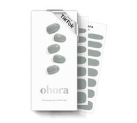 Ohora - Bandes de gel semi-durcies (N Brume crème) - Fonctionne avec toutes les lampes, qualité professionnelle, longue durée, facile à appliquer et à enlever - Comprend 2 tampons de préparation, lime