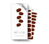 ohora Bandes de gel semi-durcies (N Chilly) - Fonctionne avec toutes les lampes à ongles UV, qualité professionnelle, durable, facile à appliquer et à enlever, comprend 2 tampons de préparation, lime
