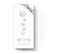 ohora Bandes de pédicure en gel semi-durci 34 pièces (P Basic No.3) - Comprend 16 couleurs unies, 14 enveloppes d'accentuation, 2 tampons de préparation, une lime à ongles et un bâton en bois